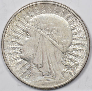 Poland 1932 10 Zlotych Eagle P0320 combine shipping
