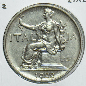 Italy 1922 Lira 198049 combine shipping