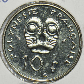 French Polynesia 1986 10 Francs BU 903892 combine shipping