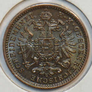 Austria 1891 Kreuzer Eagle animal 195656 combine shipping