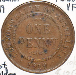 Australia 1919 Penny 240014 combine shipping