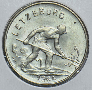 Luxembourg 1964 Franc 198757 combine shipping