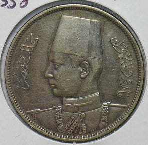 Egypt 1939 AH1359 10 Piastres 292713 combine shipping