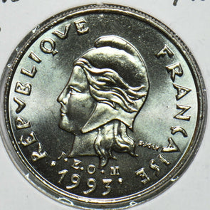 French Polynesia 1993 10 Francs 196902 combine shipping
