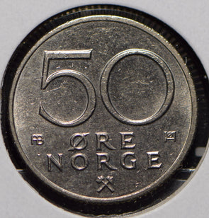 Norway 1979 50 Ore Lion animal  900286 combine shipping