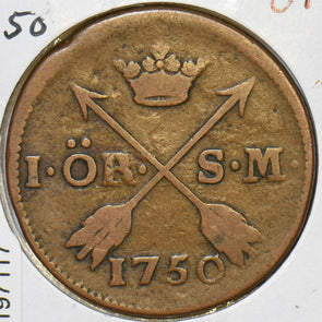 Sweden 1750 Ore 197117 combine shipping