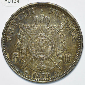 France 1870 5 Francs F0134 combine shipping
