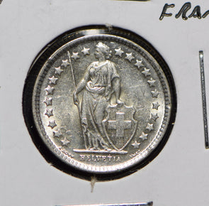 Swiss Cantons 1964 1/2 Francs  292249 combine shipping