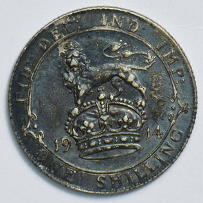 Great Britain 1914 Shilling 198085 combine shipping