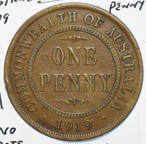 Australia 1919 Penny 192592 combine shipping