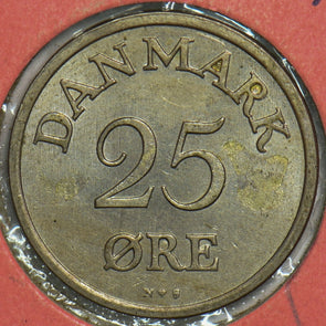 Denmark 1952 25 Ore UNC 298322 combine shipping