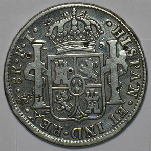 Mexico 1802 8 Reales Spanish Colony M0370 combine shipping