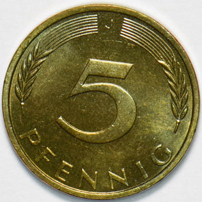 Germany 1972 5 Pfennig 292533 combine shipping