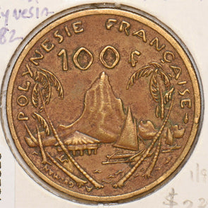 French Polynesia 1982 100 Francs 152820 combine shipping