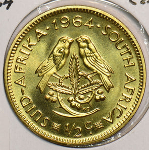 South Africa 1964 1/2 Cent Cape sparrow 199281 combine shipping