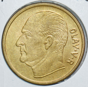 Norway 1961 5 Ore Elk 153891 combine shipping
