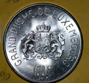 Luxembourg Y-38 1963 100 Frances BU L0006 combine shipping