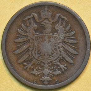 Germany 1874 2 Pfennig Eagle animal 902348 combine shipping