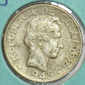 Colombia 1945 20 Centavos 197469 combine shipping