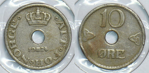 Norway 1924 10 Ore 198596 combine shipping