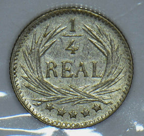 Guatemala 1896 1/4 Real 190792 combine shipping