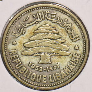Lebanon 1952 50 Piastres 199157 combine shipping