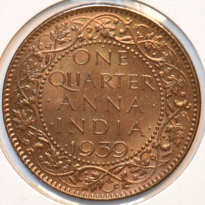 British India 1939 B 1/4 Anna 193011 combine shipping