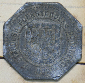 Germany 1917 10 Pfennig Furstenberg 293082 combine shipping