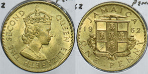 Jamaica 1962 Penny 299029 combine shipping