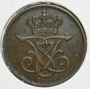 Denmark 1909 2 Ore 298989 combine shipping
