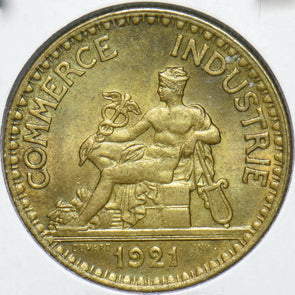 France 1921 2 Francs 192094 combine shipping