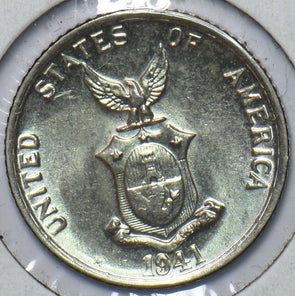 Philippines 1941 M 20 Centavos Eagle animal BU 294929 combine shipping