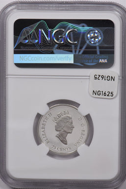 Canada 2000 25 Cents Silver NGC Proof 69 Ultra Cameo Health NG1625 combine shipp