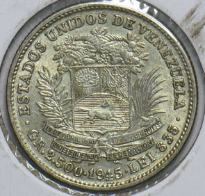 Venezuela 1945 50 Centimos Horse animal 192574 combine shipping