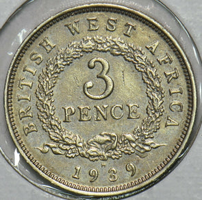 British West Africa 1939 3 Pence 196748 combine shipping