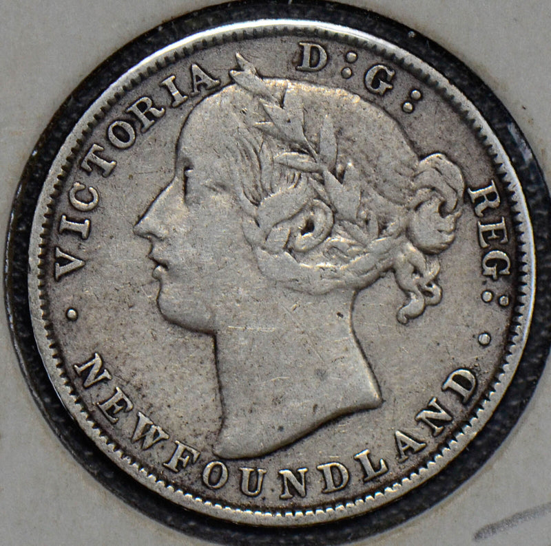 Canada 1881 20 Cents silver  CA0194 combine shipping