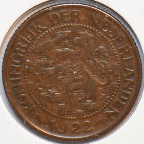Netherlands 1922 Cent Lion animal 900562 combine shipping