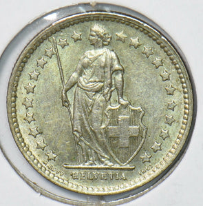Switzerland 1957 1/2 Franc 901818 combine shipping