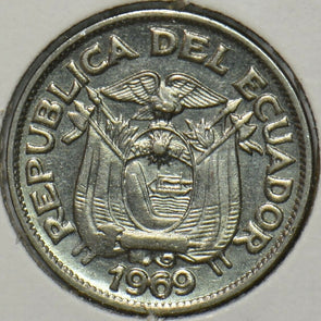 Ecuador 1969 20 Centavos 903472 combine shipping