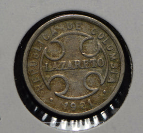 Colombia 1921 2 Centavos  290300 combine shipping
