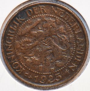 Netherlands 1925 Cent Lion animal 900564 combine shipping