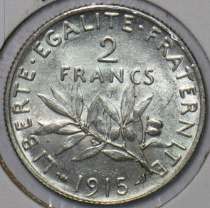 France 1915 2 Francs 295908 combine shipping