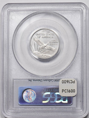 2006 Platinum Eagle 1/4 oz American Liberty $25 .9995 PCGS MS69 PC1600