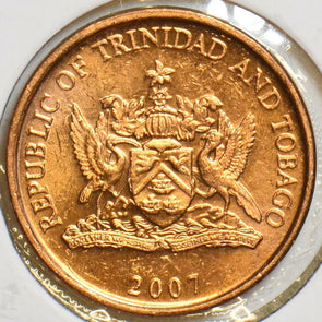 Trinidad & Tobago 2007 Cent Hummingbird animal 904164 combine shipping