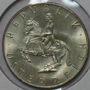 Austria 1961 5 Schilling Horse animal 193371 combine shipping