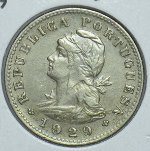 St. Thomas & Prince 1929 20 Centavos 191630 combine shipping
