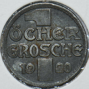 German States 1920 10 Pfennig Aachen 296533 combine shipping