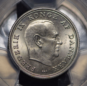 Denmark 1968 Krone PCGS MS64 PC0506 combine shipping