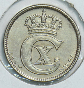 Denmark 1922 25 Ore UNC D0100 combine shipping