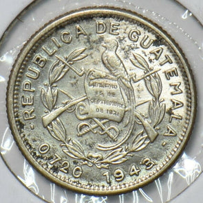 Guatemala 1943 5 Centavos Bird animal 295563 combine shipping